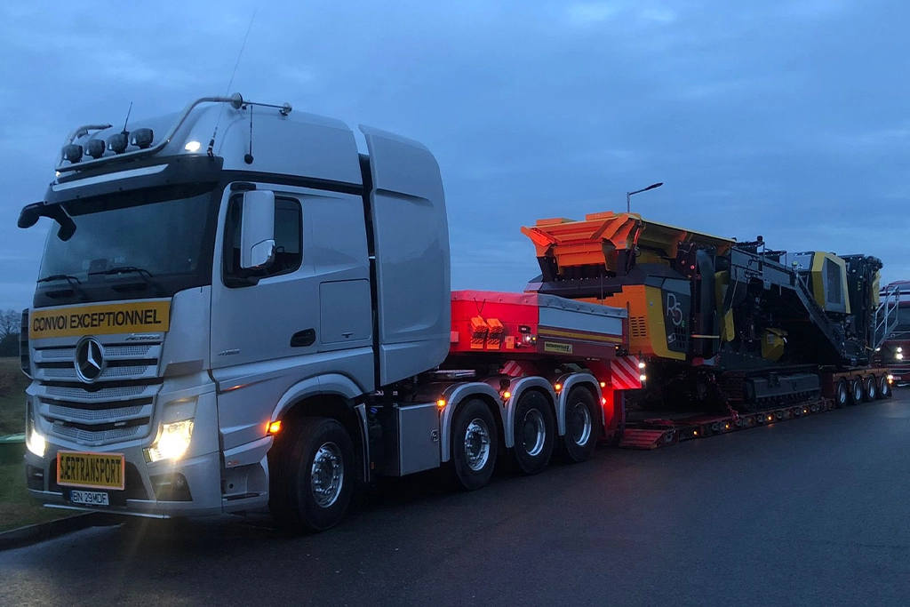 Ansamblu de transport agabaritic international, acolo unde ai nevoie